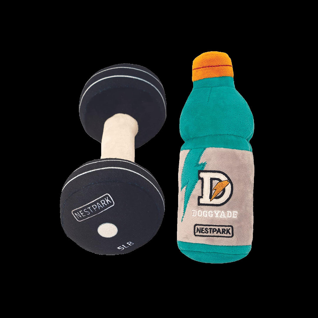 Gatorade and Dumbbell Toys - 2 Pack